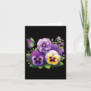 Heimerheimer Viola Floral Pansy Dementi Heimerheim Karte