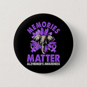 Heimerheimer's Awareness Erinnerungen Problem Lila Button