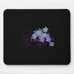 Heimerheimer's Awareness Myosotis Elephant Vergess Mousepad