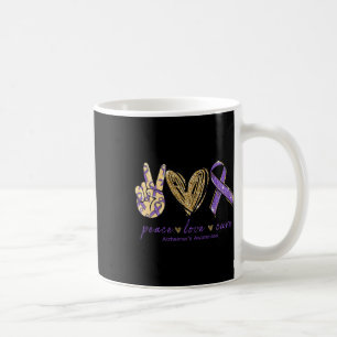 Heimerheimer's Awareness-Shirt Peace Liebe Cure Wo Kaffeetasse