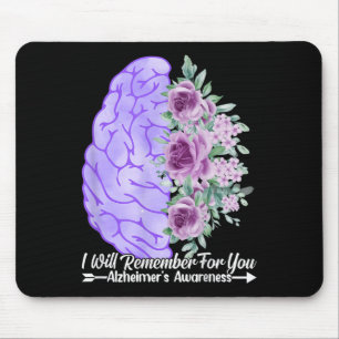 Heimers Awareness, dass ich für Sie Gehirn Pu Mousepad
