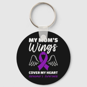 Heimers Awareness My Mama Wings Cover My Heart Schlüsselanhänger