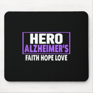 Heimers Awareness Shirt - Heimers Awareness Hero T Mousepad