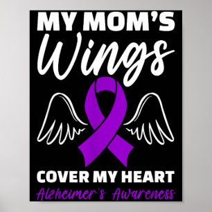 Heimers Bewusstsein Meine Moms Flügel Bedecken Mei Poster