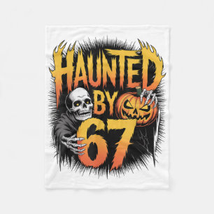 Heimgesucht 67 Meme Six Seven 6-7 Lustiger Interne Fleecedecke