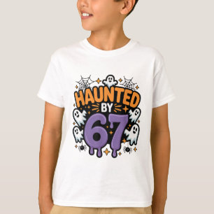 Heimgesucht 67 Meme Six Seven 6-7 Lustiger Interne T-Shirt