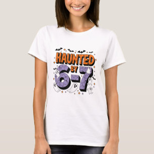 Heimgesucht 67 Meme Six Seven 6-7 Lustiger Interne T-Shirt