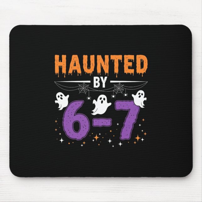 Heimgesucht 67 Nummer 67 Sechs Sieben Meme  Mousepad (Vorne)