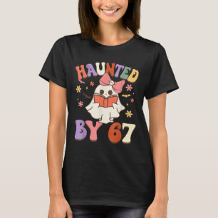 Heimgesuchte Sechs Sieben 6 7 Meme 67 Skeletthand T-Shirt