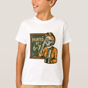 Heimgesuchter 67-Meme-Sechs Sieben 6-7 Lustiger In T-Shirt