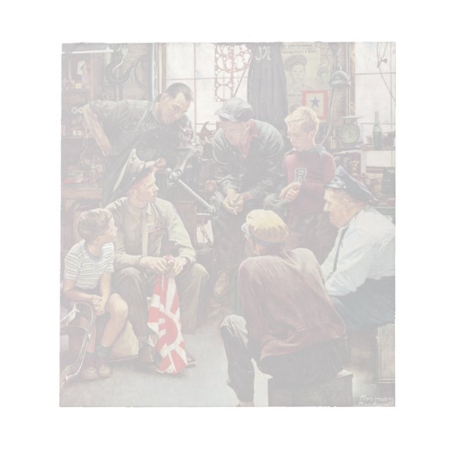 Heimische Marine Notizblock (Vorderseite)