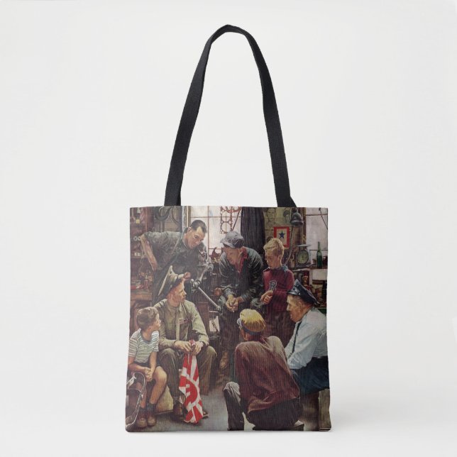 Heimische Marine Tasche (Vorderseite)