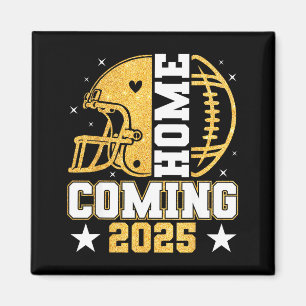 Heimkehr 2025 Hoco Football-Mutter Mama Mädchen Fo Magnet