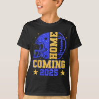 Heimkehr 2025 Hoco Fußball Mama Mädchen Blau Gold