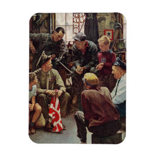 Heimkehr-Marinesoldat Magnet