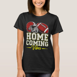 Heimkehr-Stimmung Für Teens Football-Spiel-Outfits T-Shirt