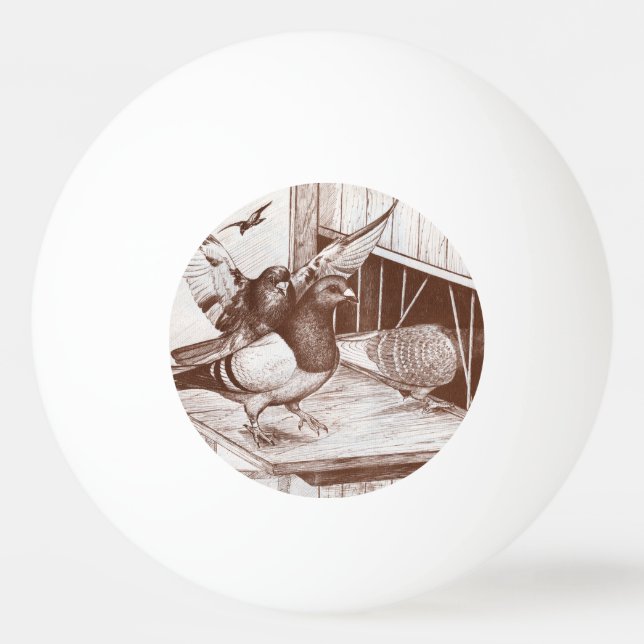Heimkinder Tischtennisball (Vorderseite)