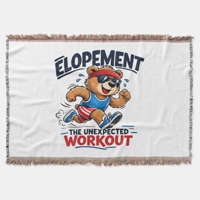 Heimliche Flitterwochen Das Unerwartete Workout Decke (Vorderseite)
