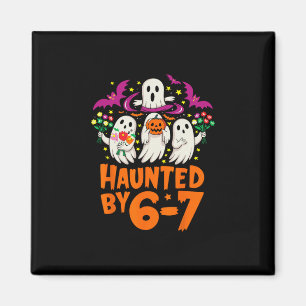 Heimliches Halloween-Skelett Heimgesucht Sechs Sie Magnet