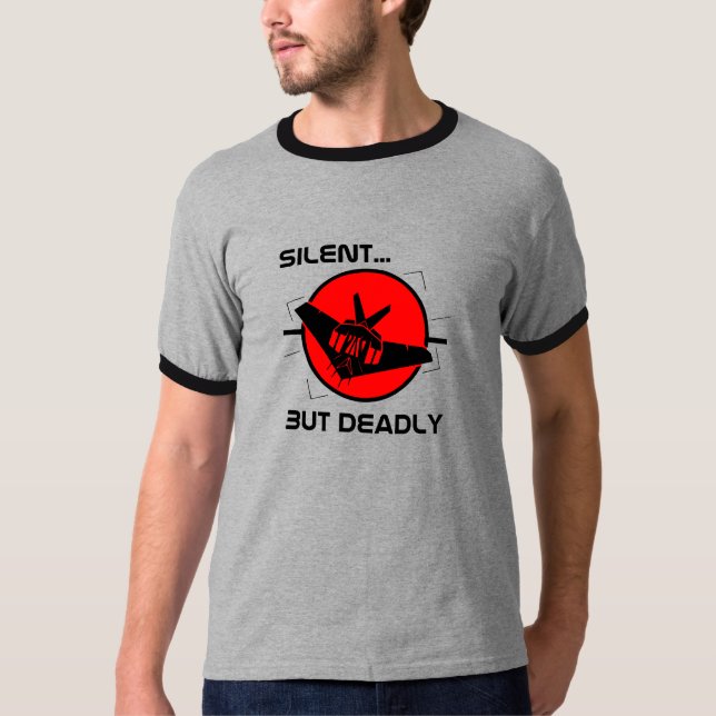 Heimlichkeits-Bomber T-Shirt (Vorderseite)