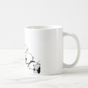 Heimlichkeits-Mops-Rolle Kaffeetasse