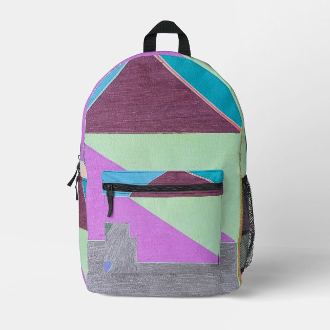 Heimreise Bedruckter Rucksack (Vorderseite)