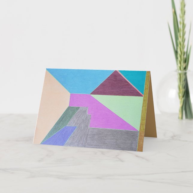 Heimreise Dankeskarte (Vorderseite)