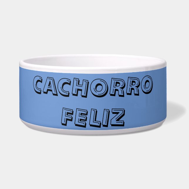 Heimtierfutterschale Napf (Vorderseite)