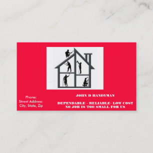 HEIMWERKER-VISITENKARTE VISITENKARTE