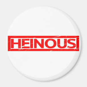 Heinous Briefmarke Magnet
