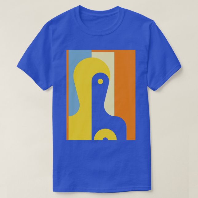Heinrich Hoerle Abstrakt Frontal C T-Shirt (Design vorne)