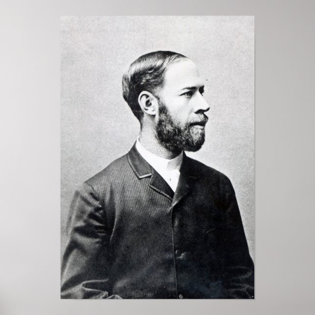 Heinrich Rudolph Hertz Poster (Vorne)