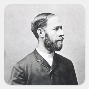 Heinrich Rudolph Hertz Quadratischer Aufkleber