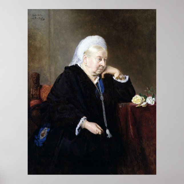 Heinrich von Angeli Queen Victoria Poster (Vorne)