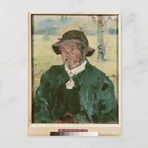 Heinrich von Toulouse-Lautrec An Old Man, Celeyran Postkarte