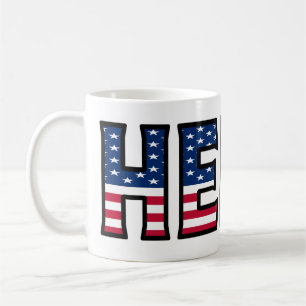 Heinz Name Vorname USA styled Tasse Kaffeetasse