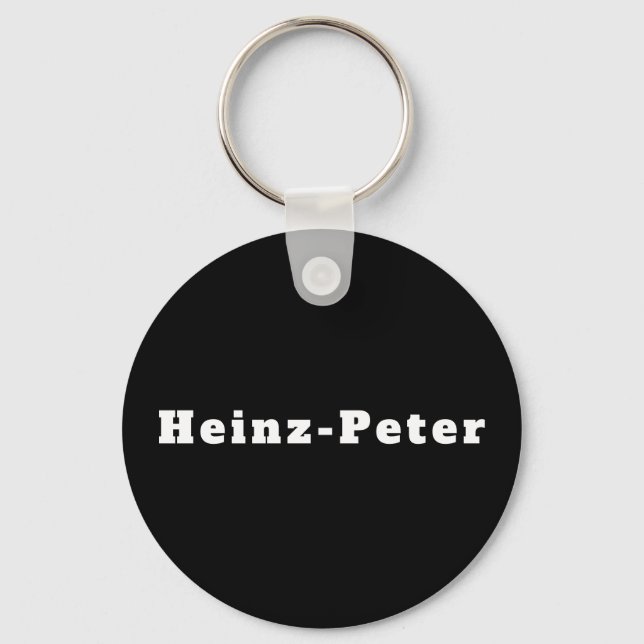 Heinz-Peter Schlüsselanhänger (Vorderseite)