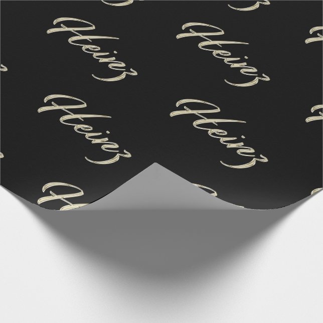 Heinz Vorname Name edles Geschenkpapier Papier (Ecke)