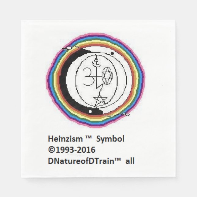 Heinzism Logo napkins Serviette (Vorderseite)