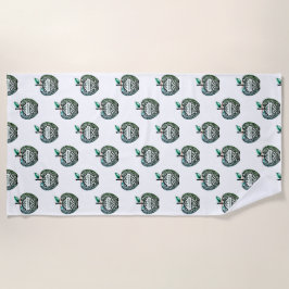 Heirani808 Island Tropical Tribal Apple Blanket Strandtuch