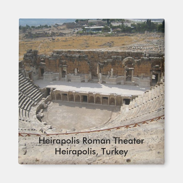 Heirapolis Roman Theater Magnet (Vorne)