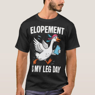 Heirat auf und davon ist mein Beintag Dummer Gans T-Shirt