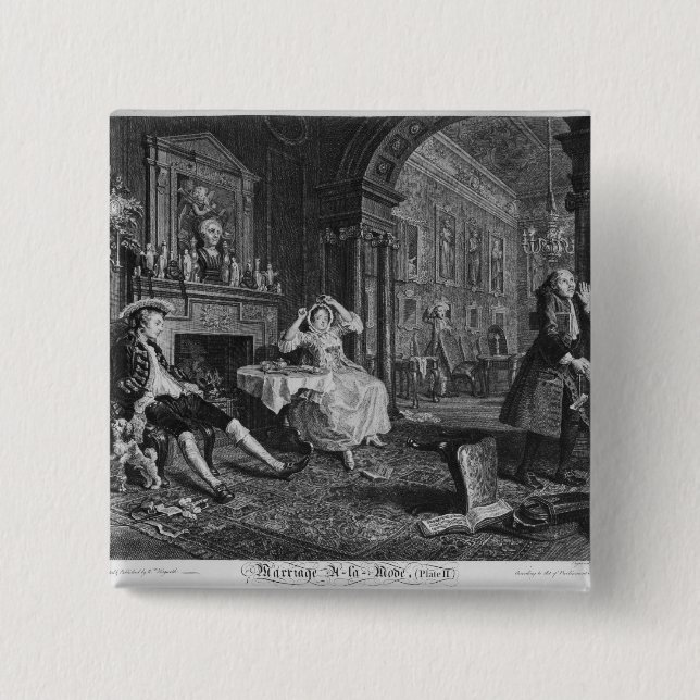 Heirat ein La Modus Button (Vorderseite)