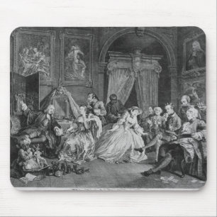 Heirat ein La Modus, Platte IV, der Toilette, 1745 Mousepad
