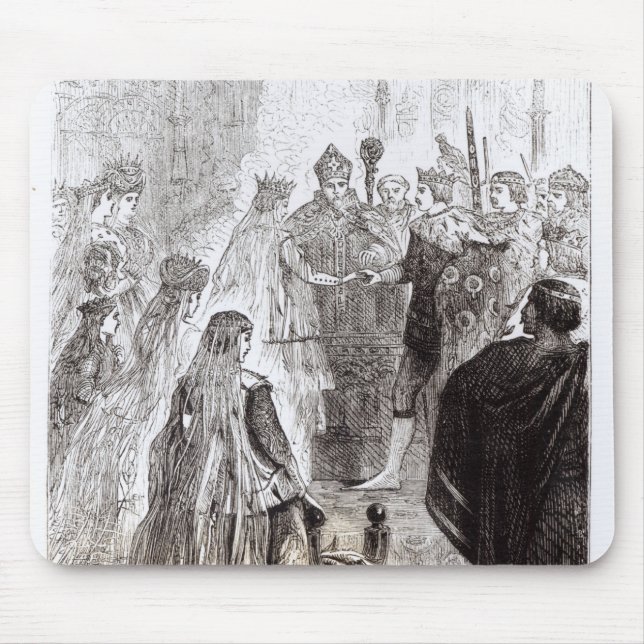 Heirat von Edward II und von Isabella von Mousepad (Vorne)
