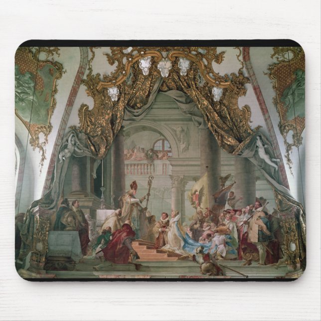 Heirat von Frederick I Barbarossa Mousepad (Vorne)