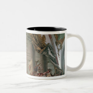 Heirat von Frederick I Barbarossa Zweifarbige Tasse