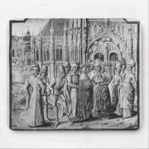 Heirat von König Charles-VI von Frankreich Mousepad