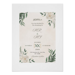 Heirat, WEDDINIERUNG Poster