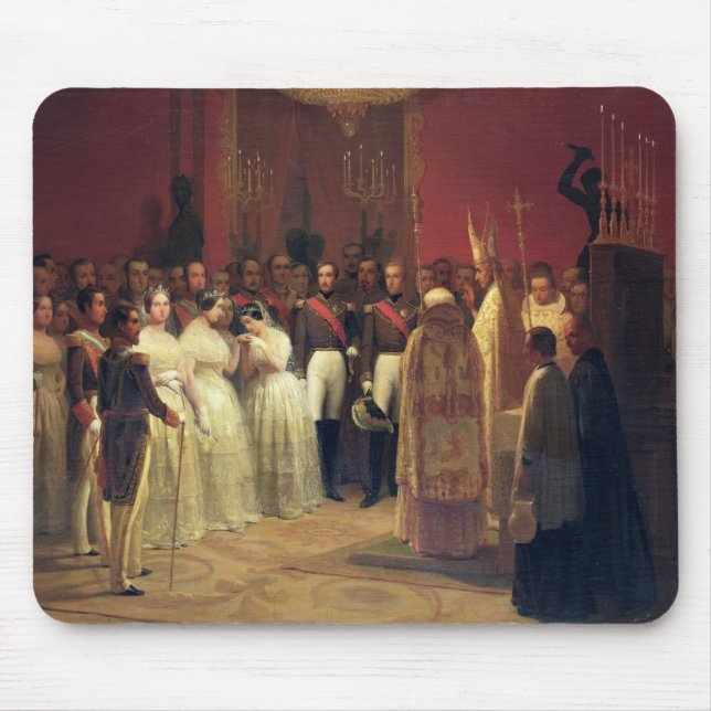 Heiraten der Königin Isabella II Mousepad (Vorne)